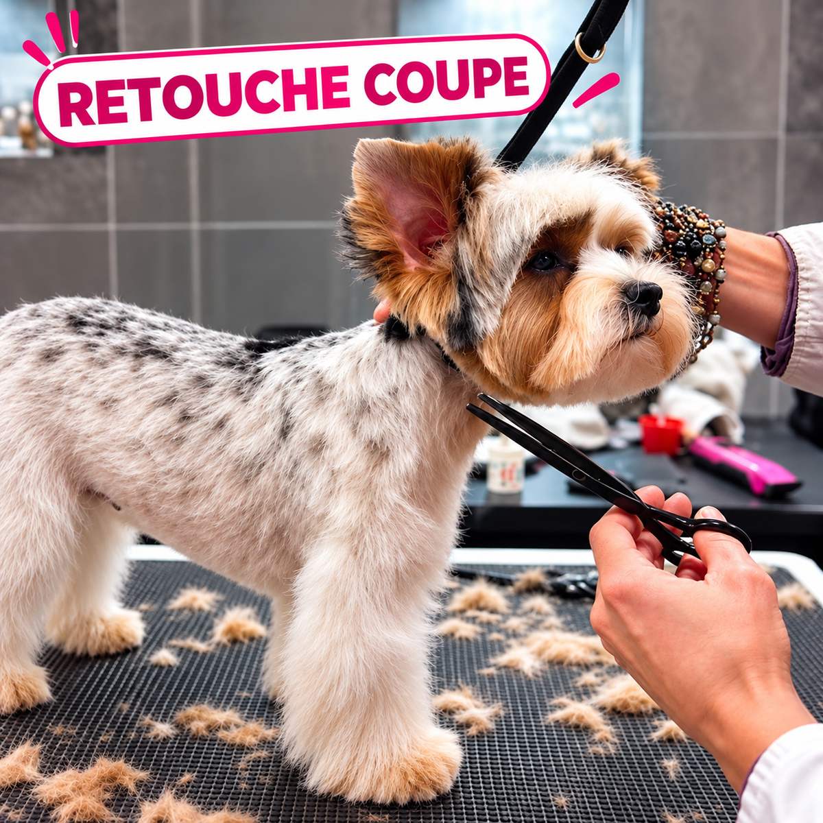 Retouche coupe - Club beauté petit chien