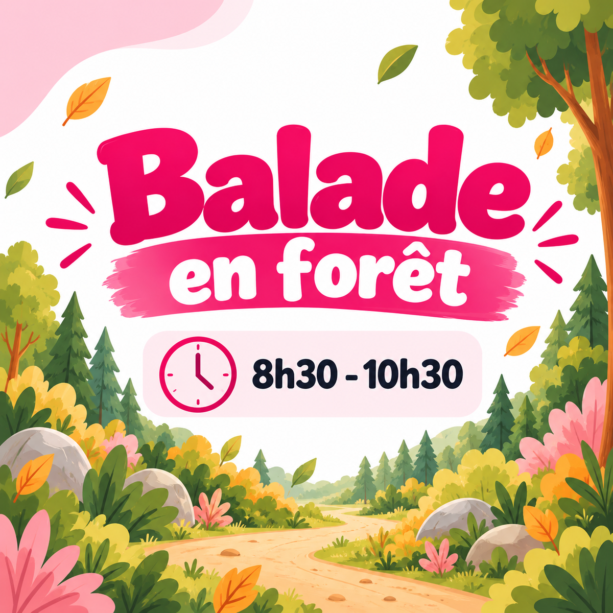 Club Garderie - balade en forêt