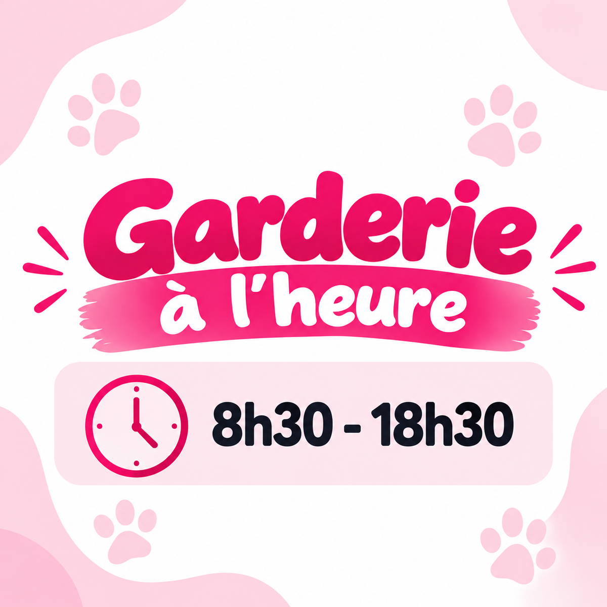 Club Garderie - à l'heure