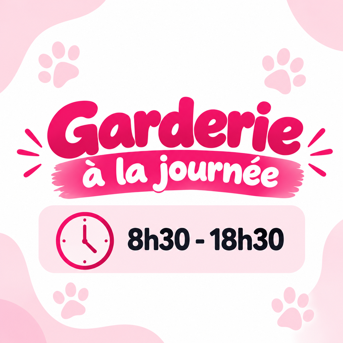 Club Garderie - journée complète