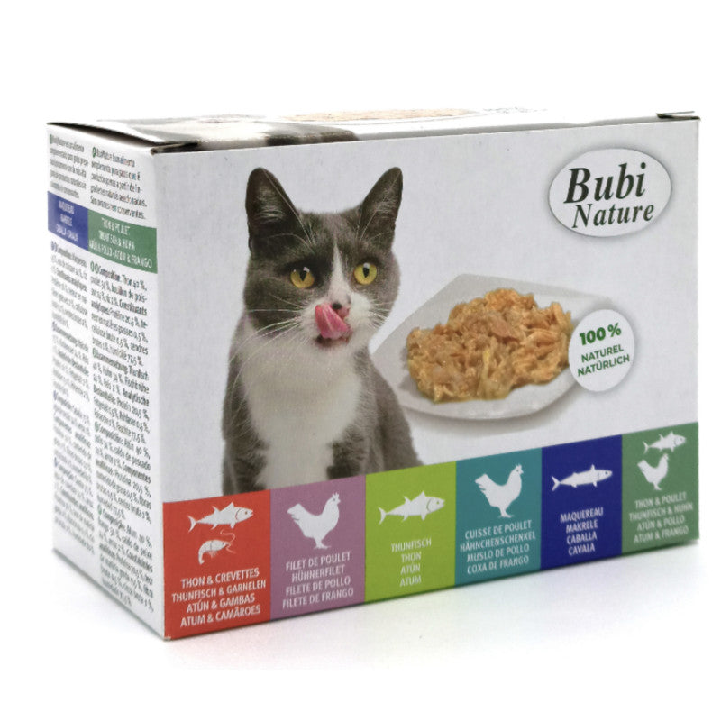 Pack 6 boîtes de pâtée Bubi Nature